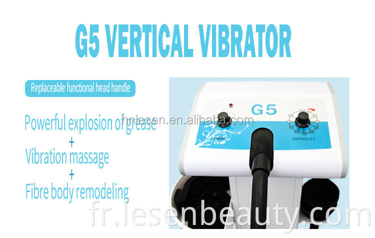 2021 Home User g5 corps minceur Massager / G5 Massager de corps vibrant Minceur Machine
